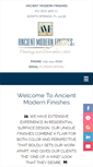 Mobile Screenshot of ancientmodernfinishes.com